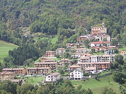 Skyline of Camerata Cornello