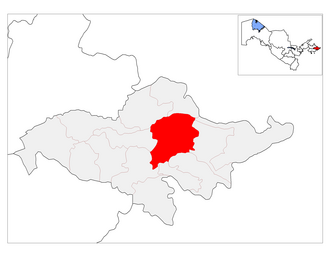 Andijon tumani xaritada