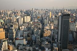 Skyline of San Paulu