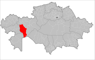 Boygʻonin tumani xaritada