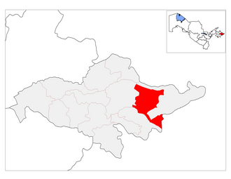 Jalaquduq tumani xaritada