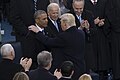 Biden, Barack Obama va Donald Trump bilan, (20-yanvar, 2017)