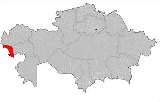 Qurmongʻozi tumani xaritada