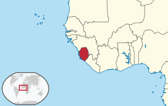 Location of Syerra-Leone