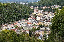 Skyline of Karlovy Vary