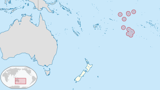 Location of Kuk orollari