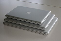 MacBook Pro noutbuklarining oʻlchamlari