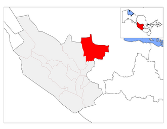 Gʻijduvon tumani xaritada