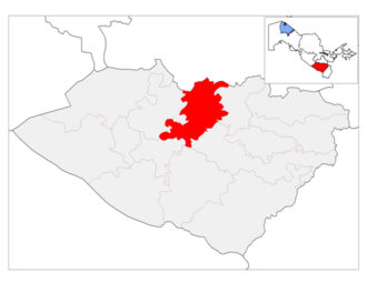 Koʻkdala tumani xaritada