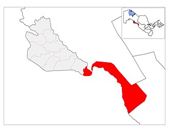 Tuproqqalʼa tumani xaritada