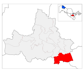 Urgut tumani xaritada