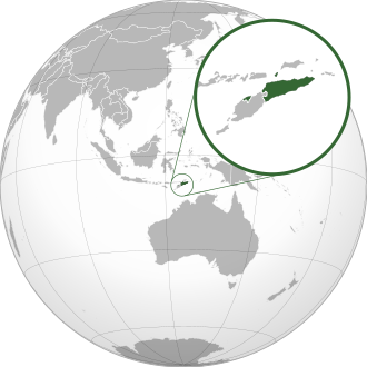 Location of Sharqiy Timor