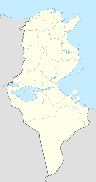 Tunis xaritada