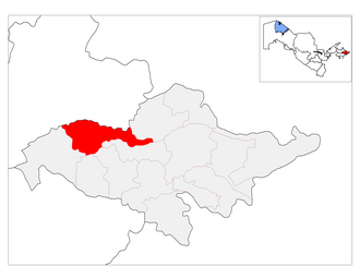 Baliqchi tumani xaritada