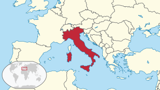Location of Italiya