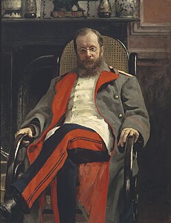 Bastakor Sezar Antonovich Kyui portreti (1890)