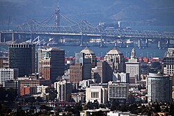 Skyline of Oakland