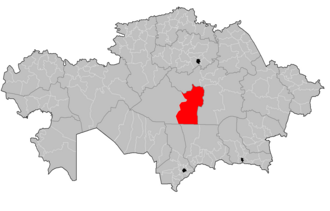 Yangiorqa tumani xaritada