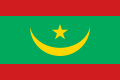 Mavritaniya bayrogʻi (2017), 1959-yildan buyon aynan ushbu bayroqdan foydalaniladi. Yashil maydonda yulduz va yarim oy tasvirlangan.