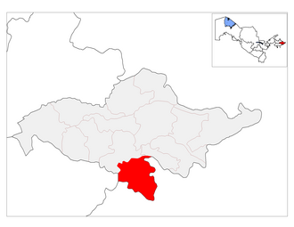 Marhamat tumani xaritada