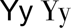 Y (lotin)