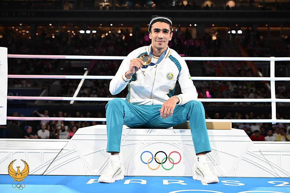Abdumalik Xalokov at the 2024 Summer Olympics 04.jpg