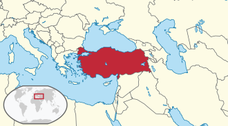 Location of Turkiya