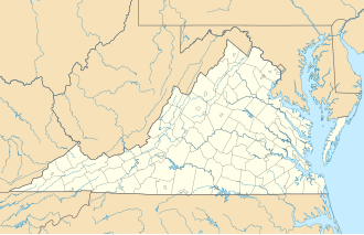 Arlington xaritada