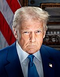 Portrait of Donald Trump