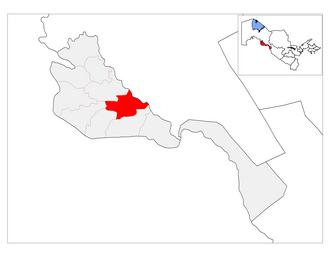 Xonqa tumani xaritada